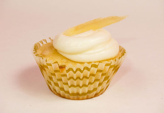 ginger lemon cupcake