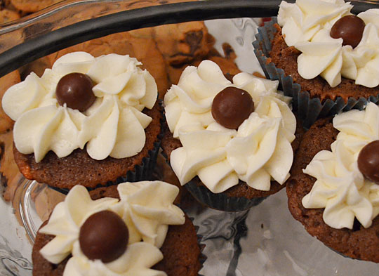 Whoppers Cupcakes