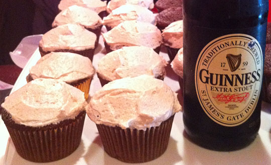 Guinness cupcakes