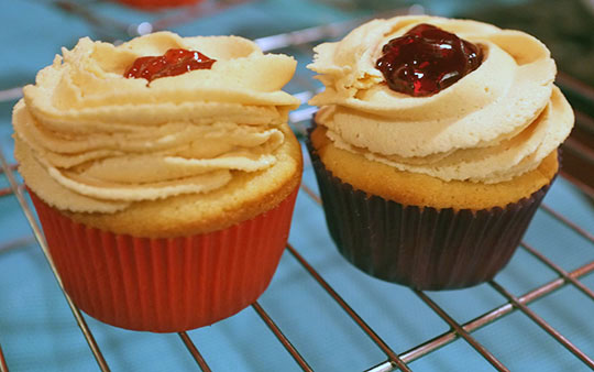 peanut butter cupcakes