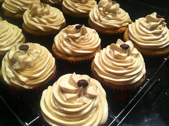 coffee cupcakes