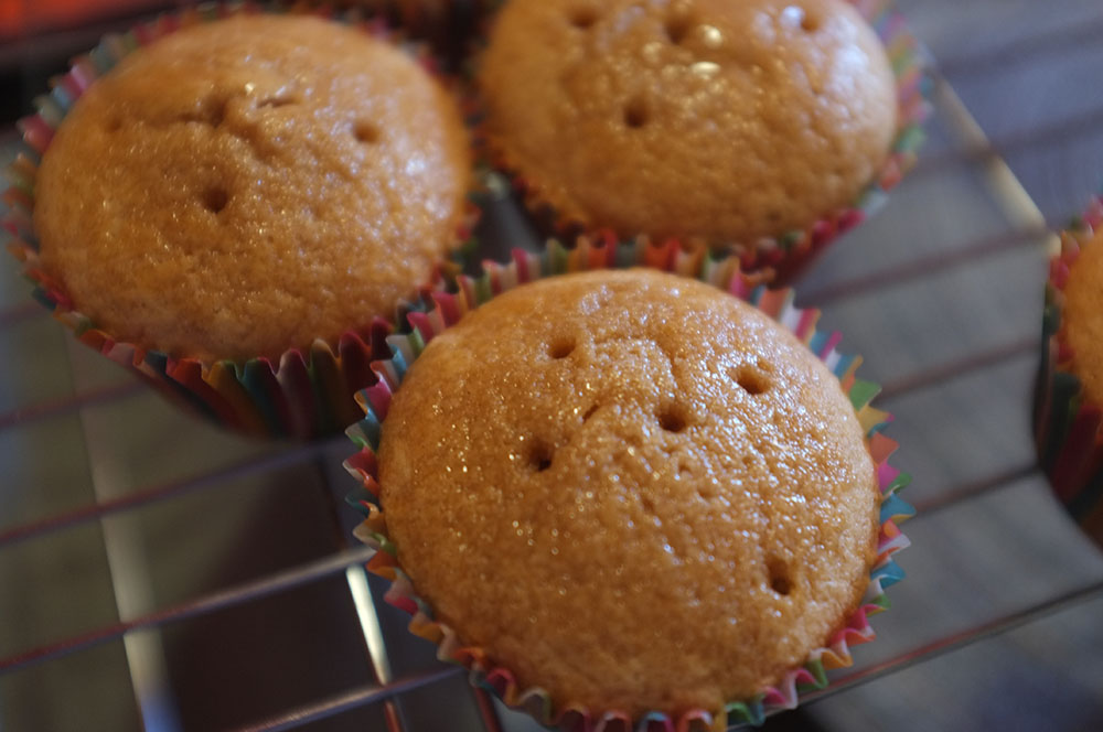 Baileys Soaked Cupcakes