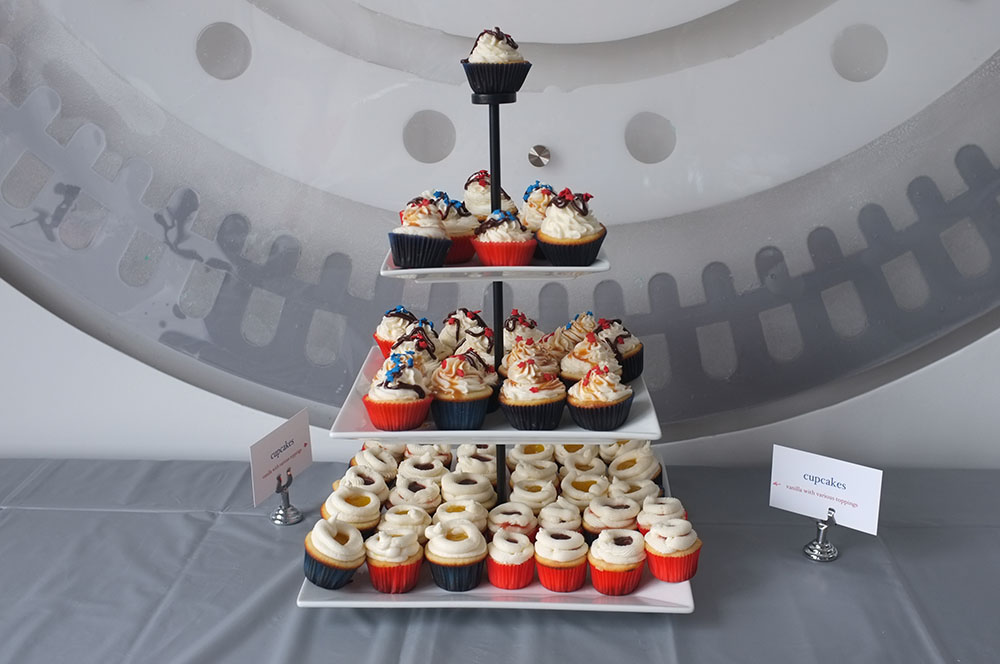 Red, White and Blue Cupcakes