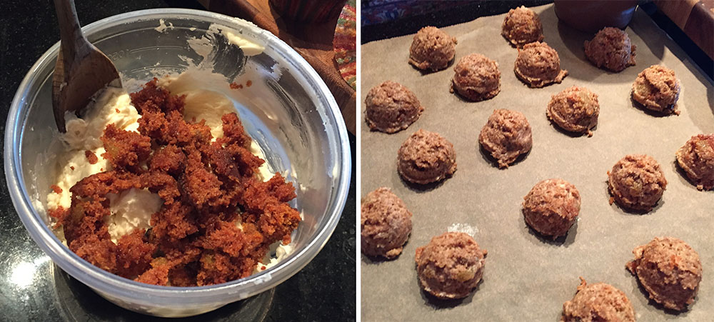 carrot cake balls