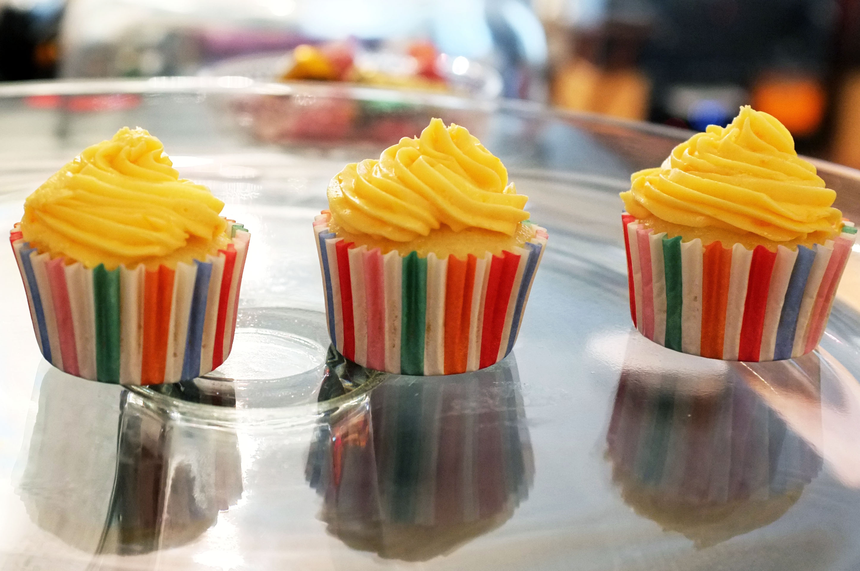 Orange Cupcakes by Amelie