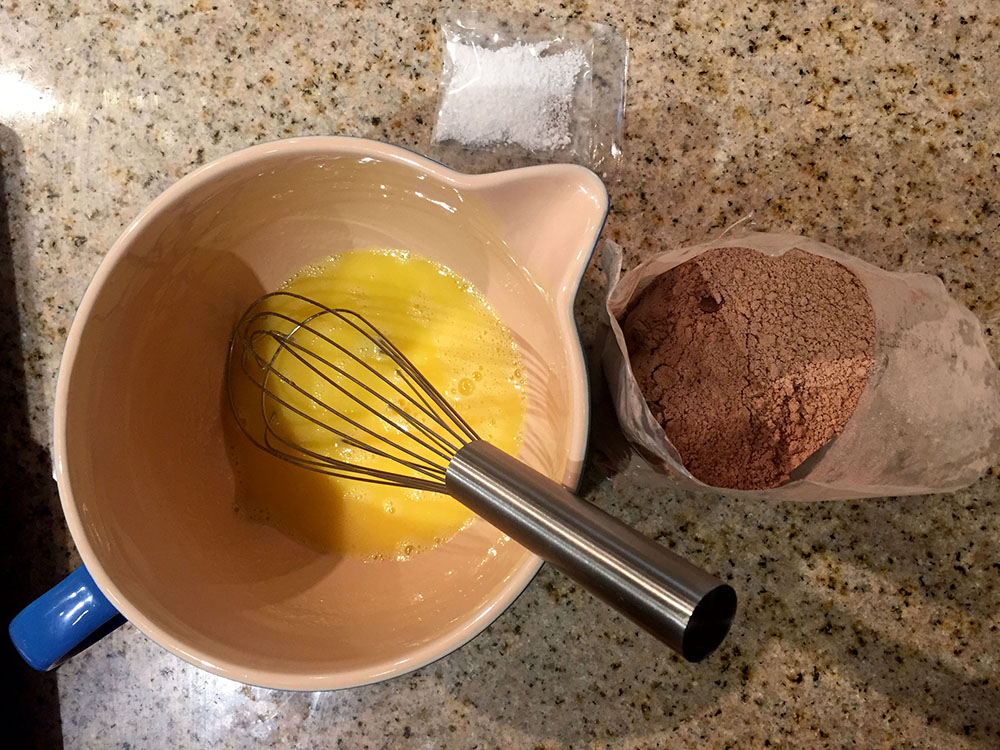Ingredients for Foodstirs brownies