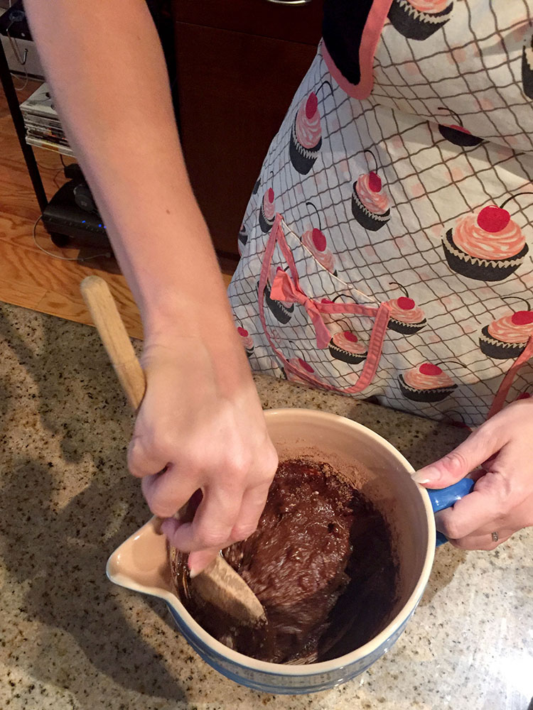 Stirring Foodstirs brownies