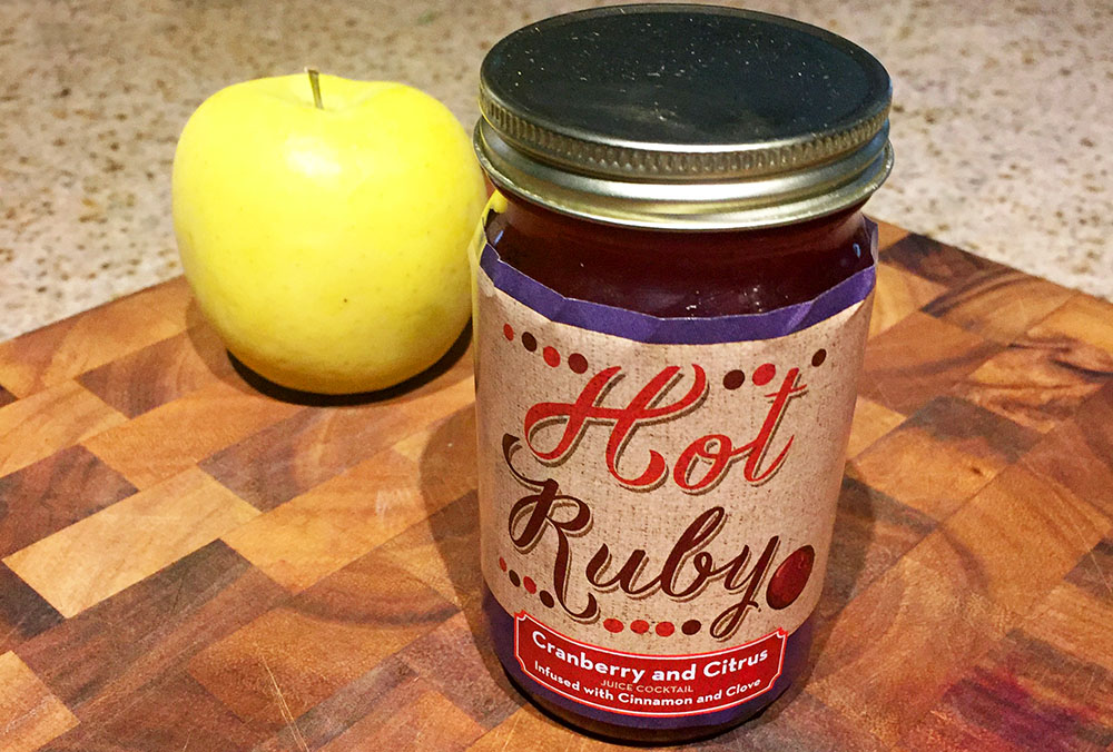Jar of Hot Ruby (and an apple, for no particular reason)