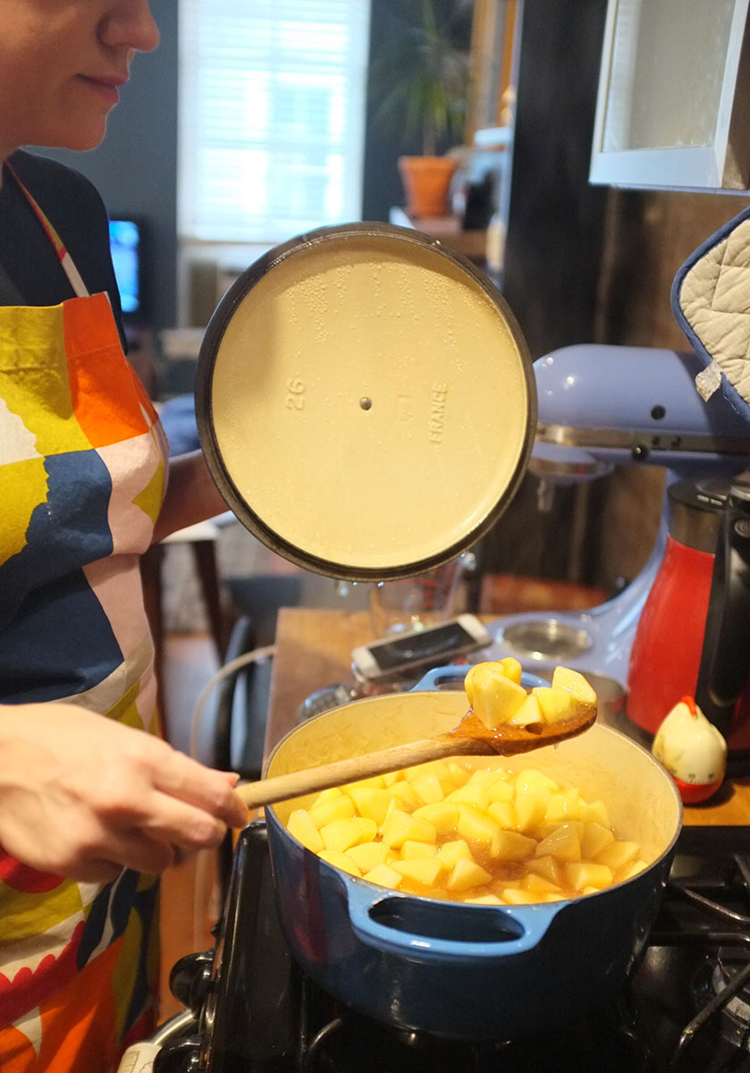 Cooking Apple Filling