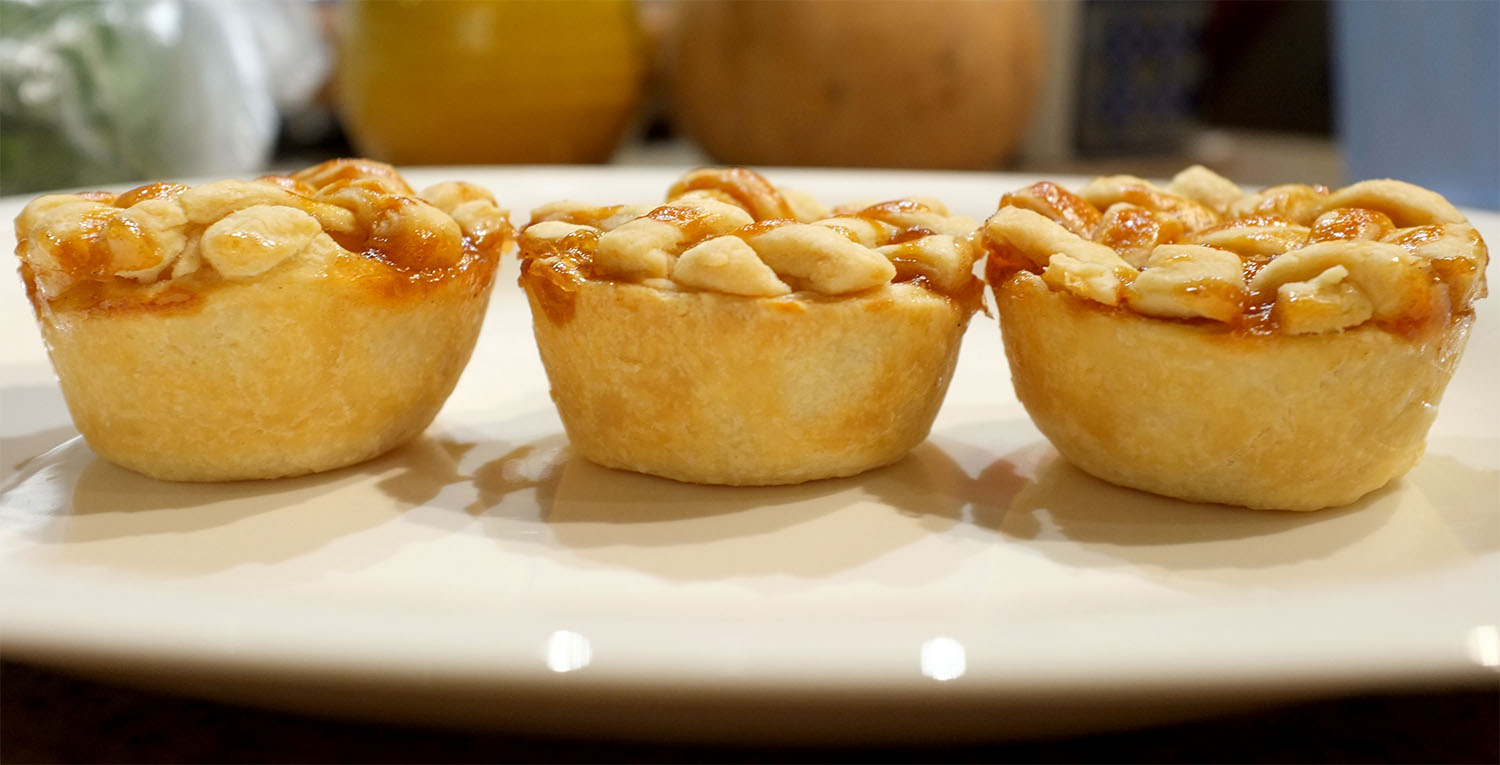 Mini Caramel Apple Pies - Photo by Jason Walker-Yung