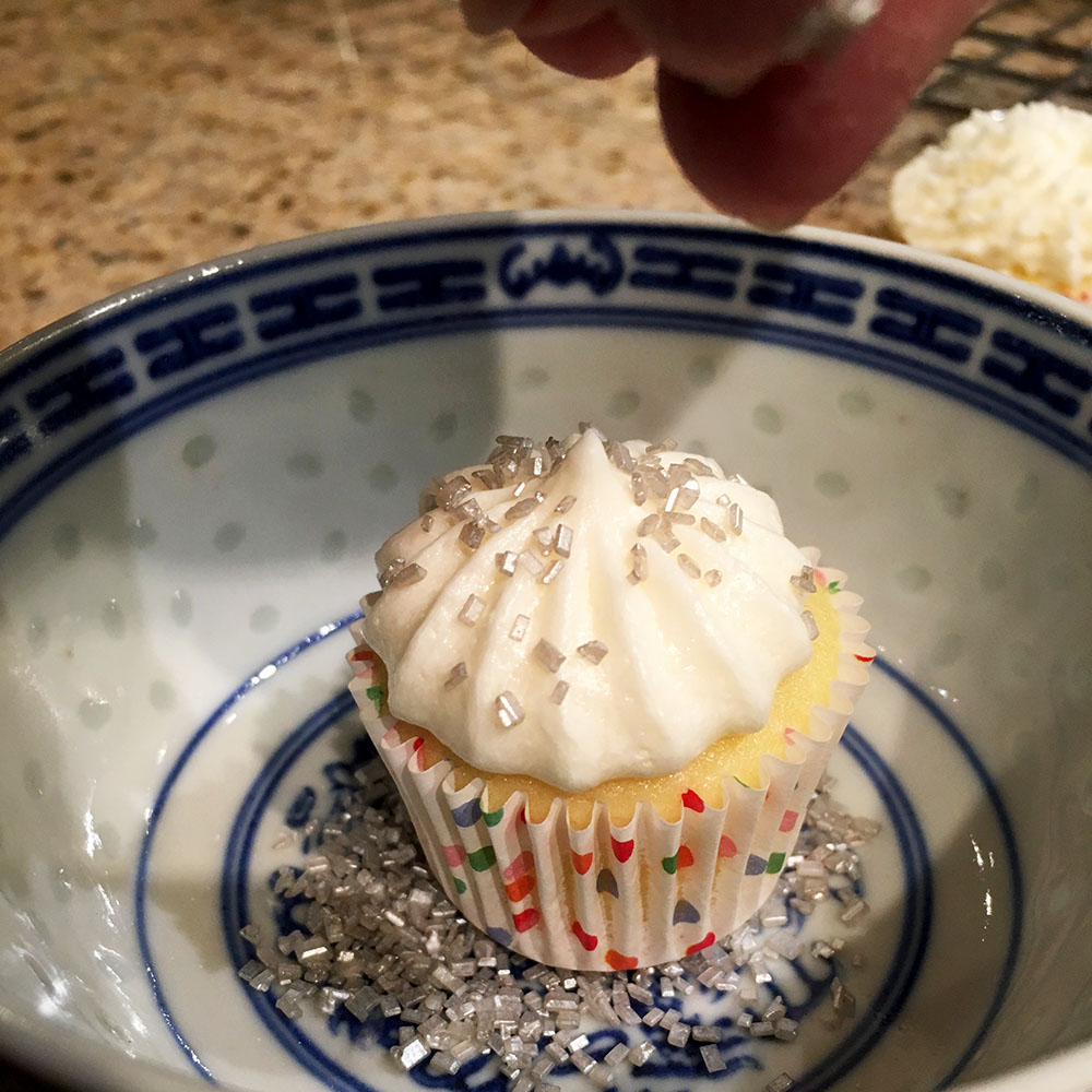 Champagne Cupcakes Sprinkles