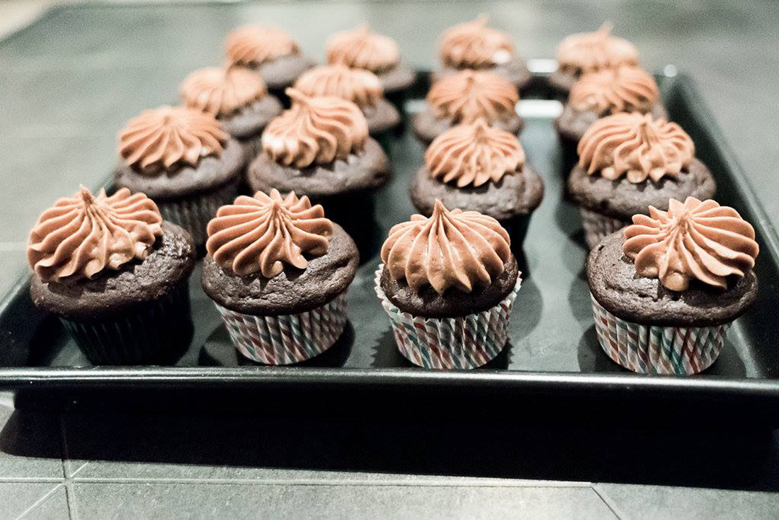 Chocolate Mini Cupcakes