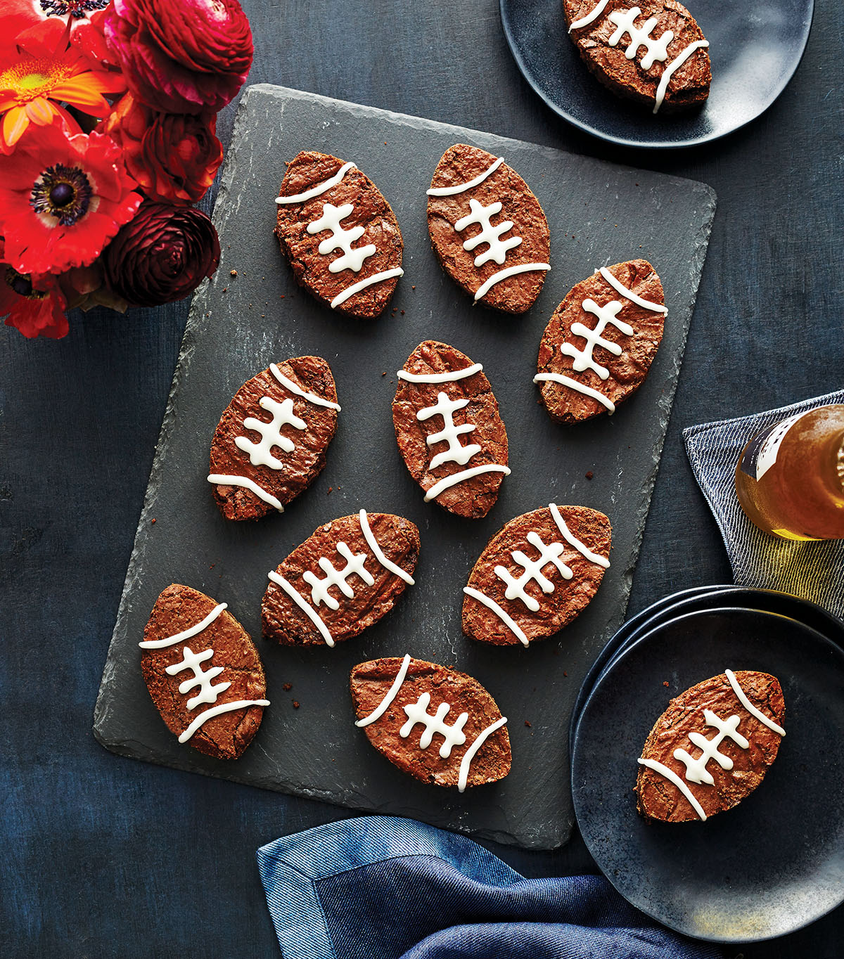 Football Brownies - InStyle Parties