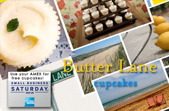 Free cupcakes from AMEX and Butter Lane NYC