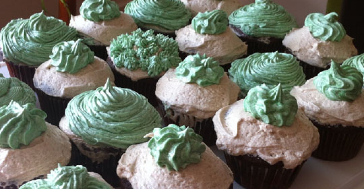 St. Patrick's cupcakes