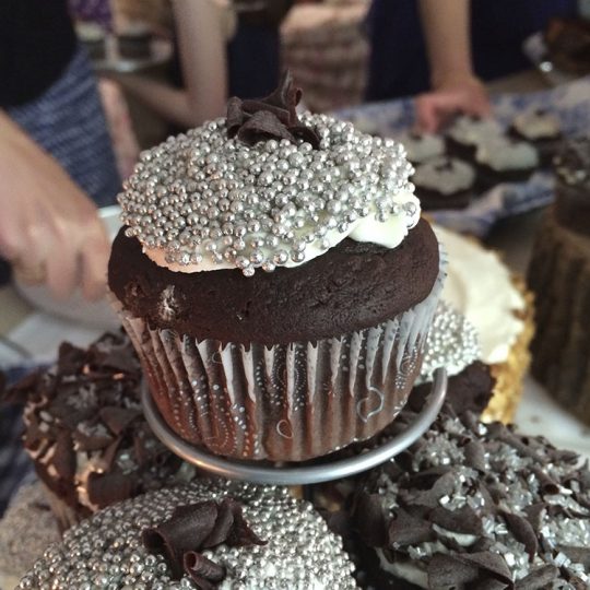 Brett and Margaret Wedding Cupcake