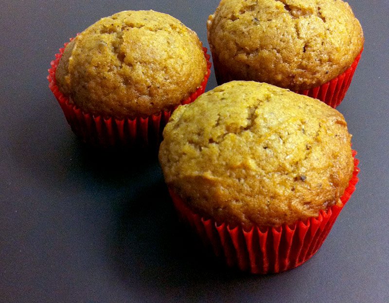 Fresh Pumpkin Muffins