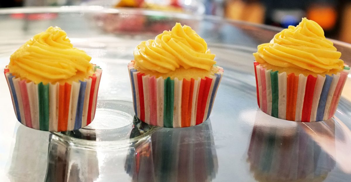 Orange Cupcakes by Amelie