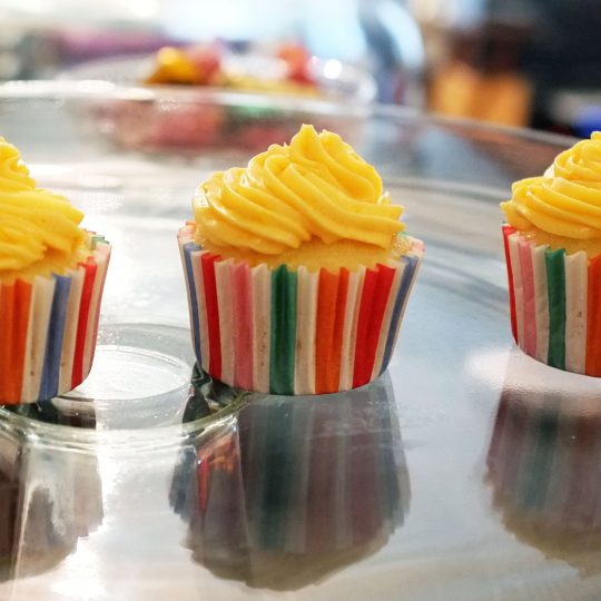 Orange Cupcakes by Amelie