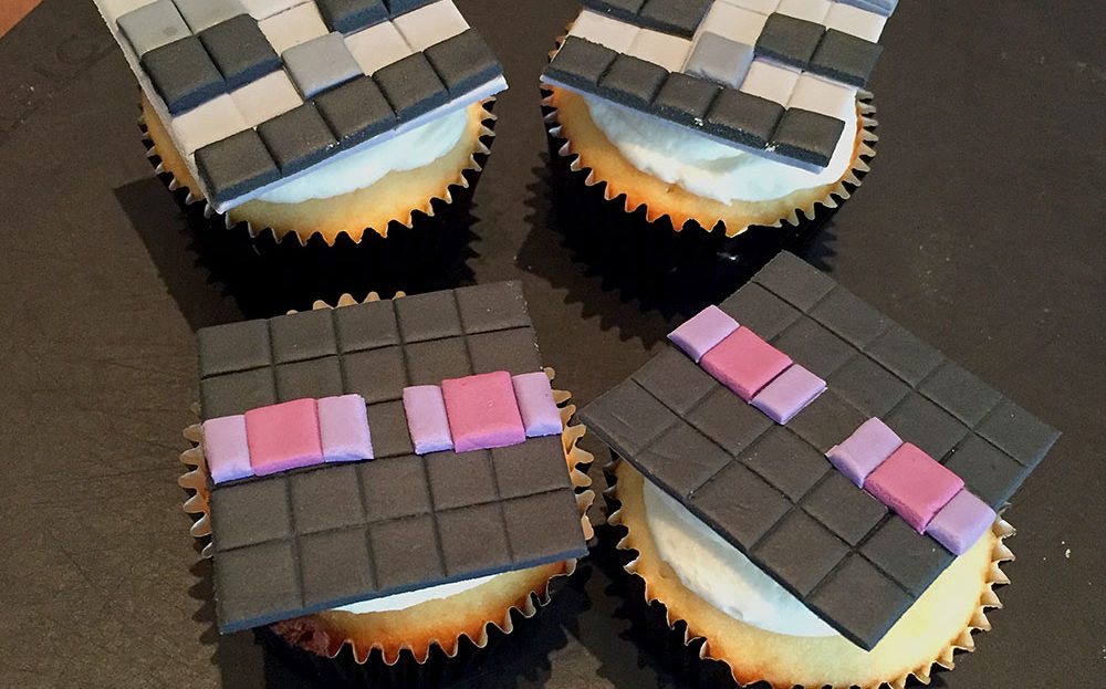 Minecraft Cupcakes