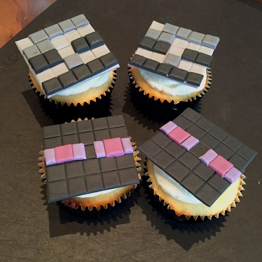 Minecraft Cupcakes