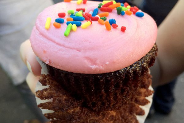 Betty Bakery Strawberry Chocolate Cupcake