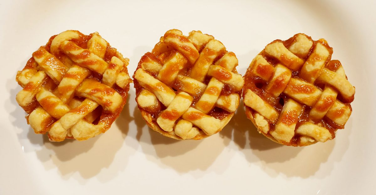 Caramel Apple Mini Pies - Photo by Jason Walker-Yung